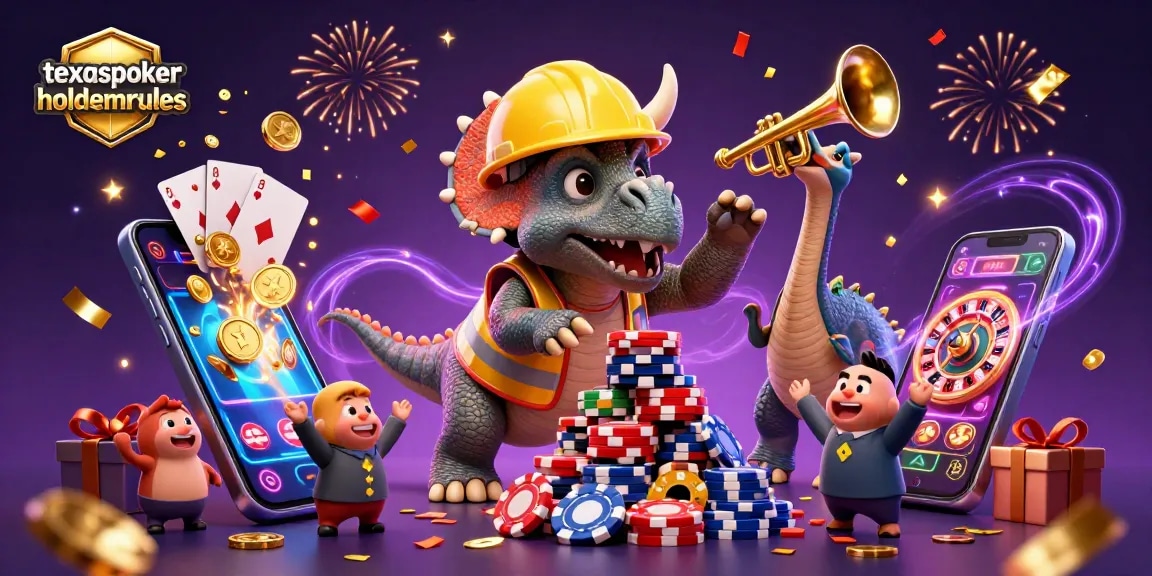 Immerse yourself in texas poker action with vibrant symbols and engaging characters in an exciting scene.