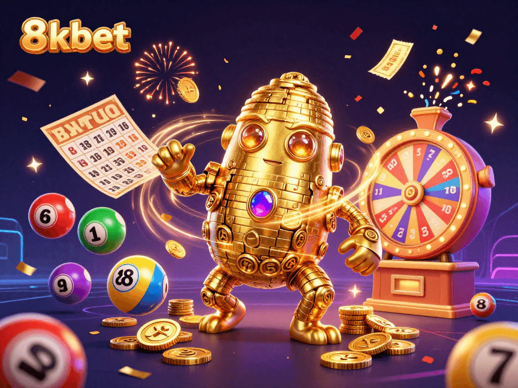Experience the thrill with 8kbet while winning on vibrant lottery games and golden treasures.
