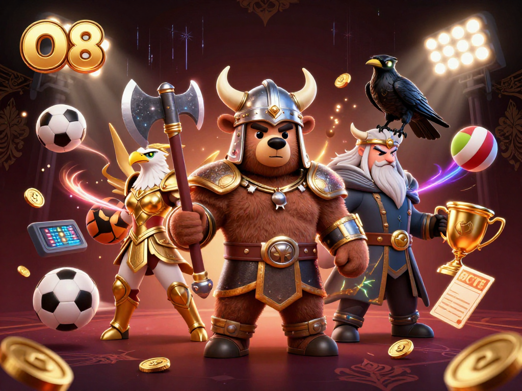 O8 brings thrilling 3D adventures to bettors with dynamic sports elements and engaging visuals.