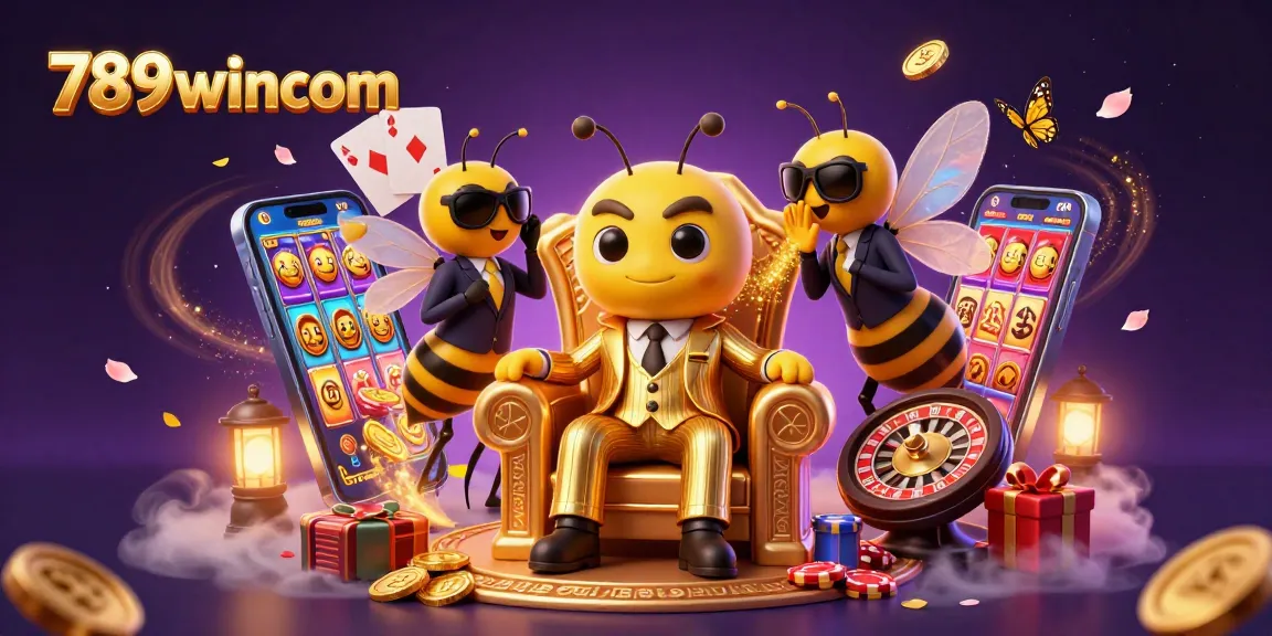 Engage in thrilling gameplay at 789wincom with vibrant casino elements and enchanting characters.
