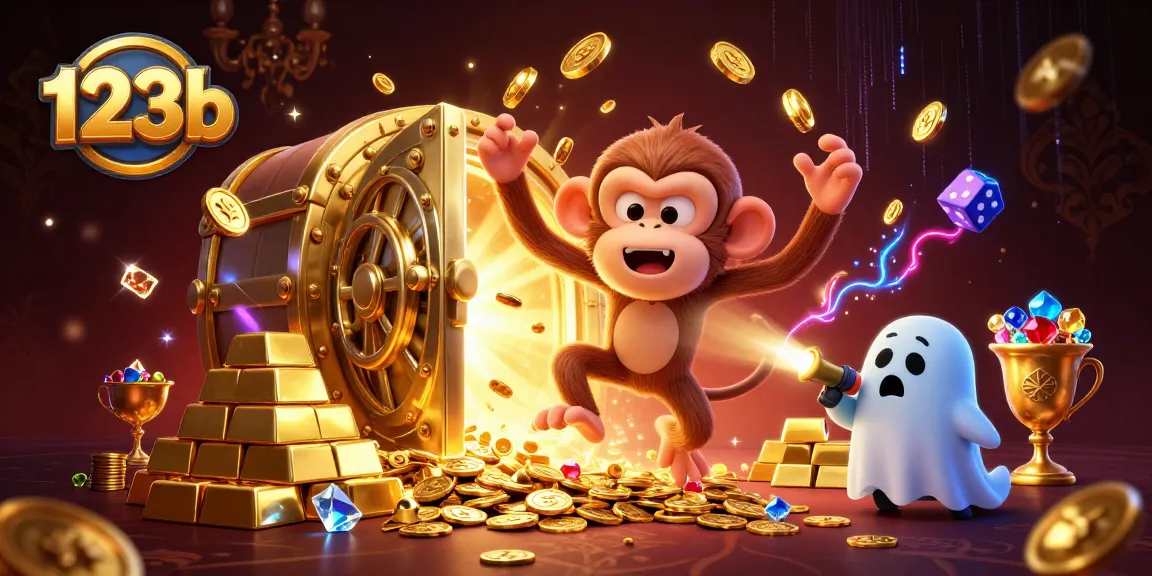 Engage with the magical 123b gaming challenge in a vivid casino scene.