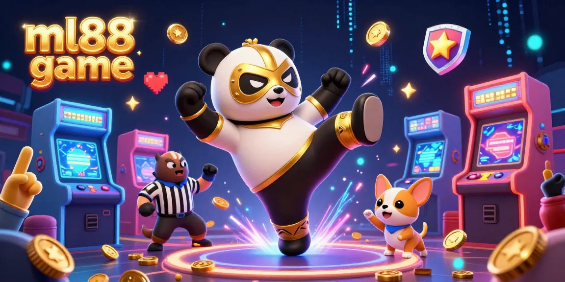 Experience the excitement of ml88 game with this vibrant casino-themed digital illustration!