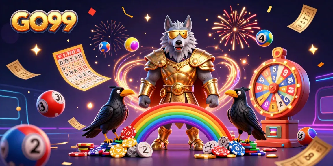 Experience the excitement of GO99 with dynamic lottery elements and Norse mythology characters