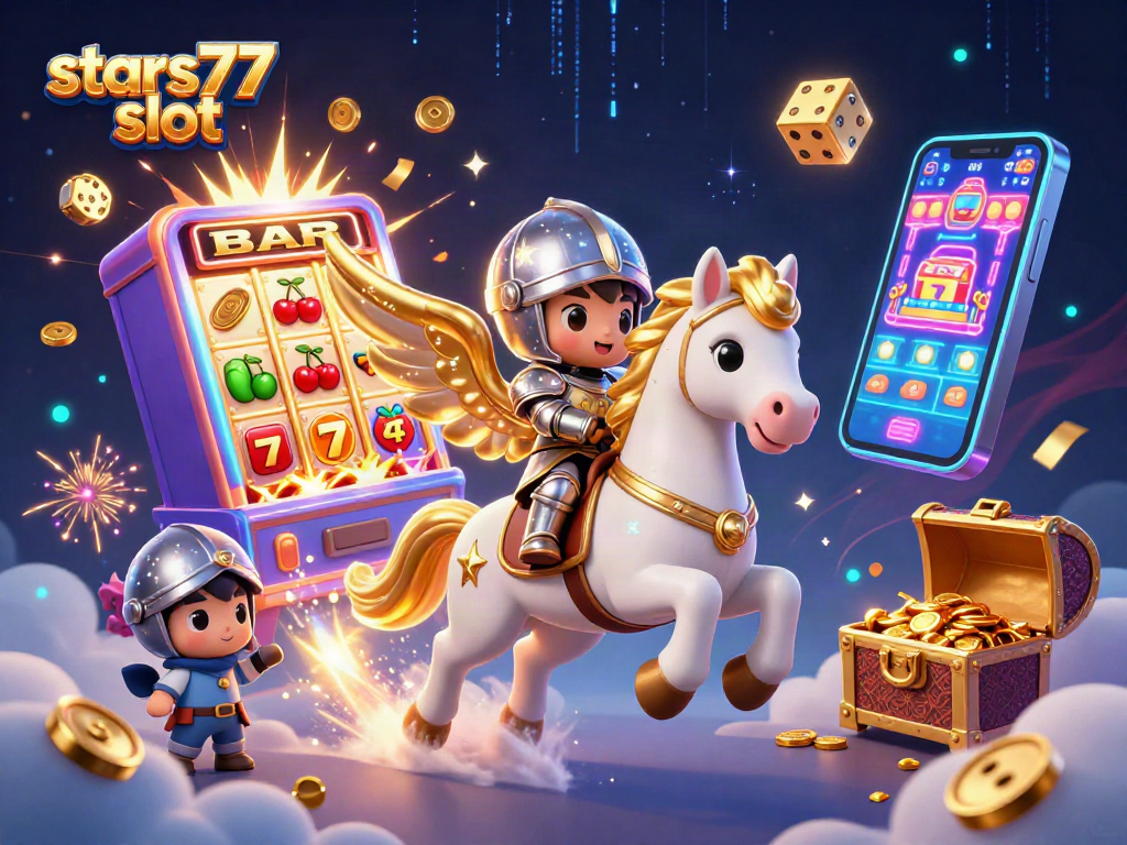 Memenangkan permainan slot di stars77 slot dengan jackpot mengagumkan dan penuh warna.