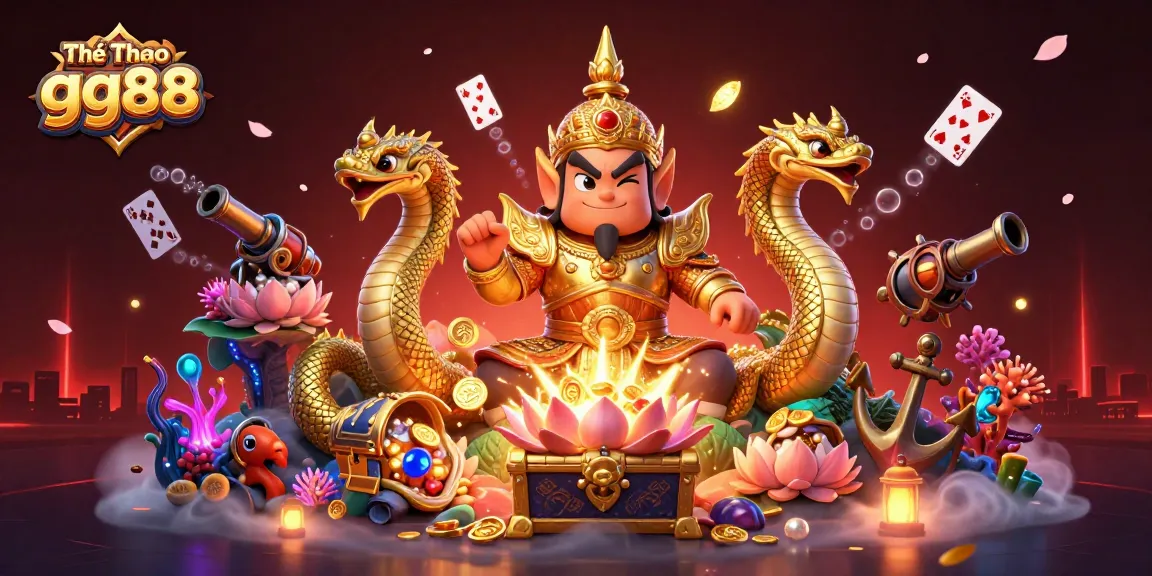 Engage in thrilling bets at Thể Thao gg88, with dynamic sports betting action and vibrant 3D characters.