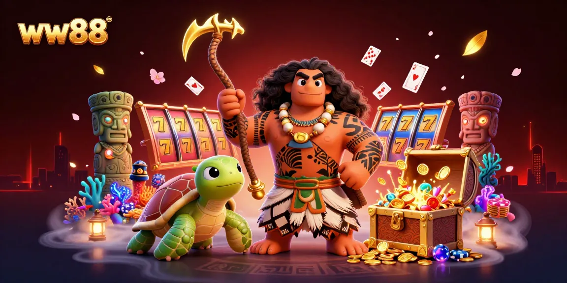 Experience thrilling gameplay at ww88 with vibrant 3D casino elements, including slots, poker, and riches!