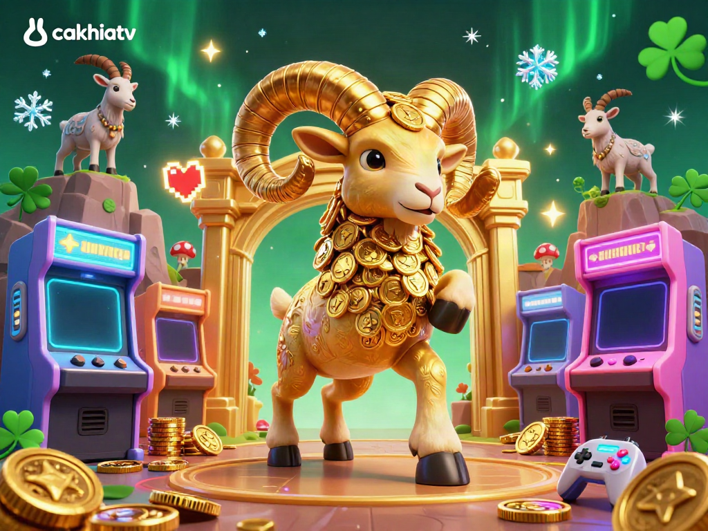 Experience the thrill of lively sports action with cakhiatv, featuring vibrant golden ram and arcade games.