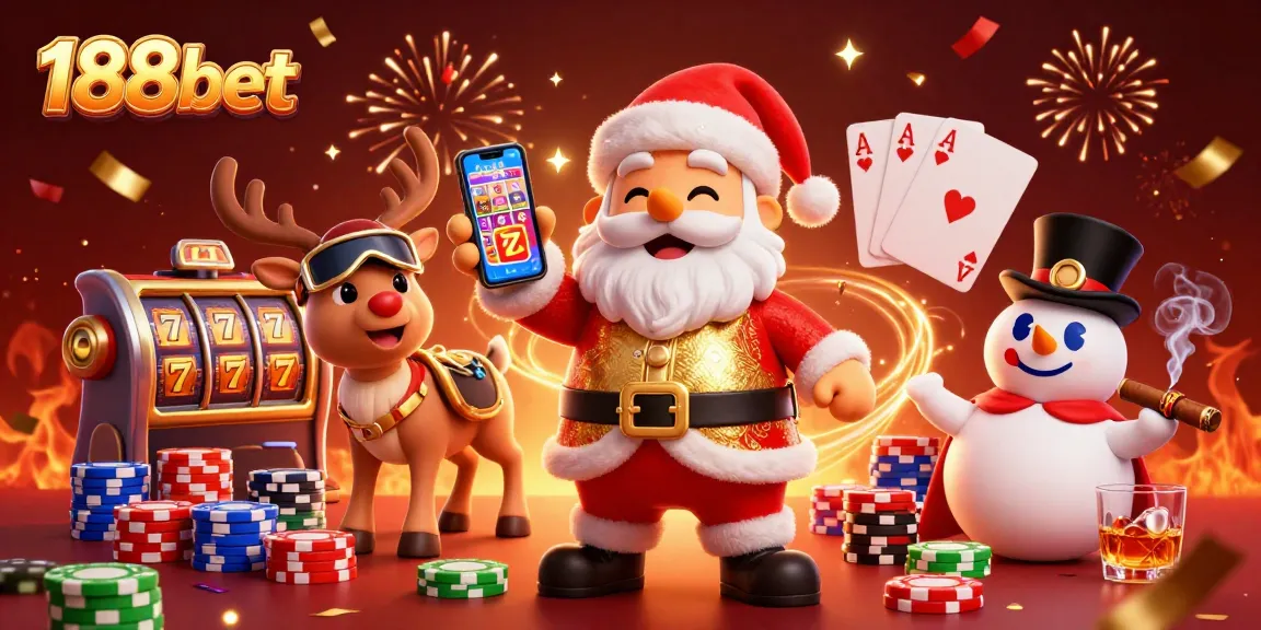 Experience thrilling gameplay at 188bet with vibrant characters celebrating jackpot wins in a lively casino.