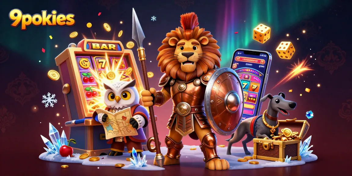 Experience the thrill of 9pokies with a dynamic casino adventure featuring a brave Spartan lion, wise owl, and quick greyhound.
