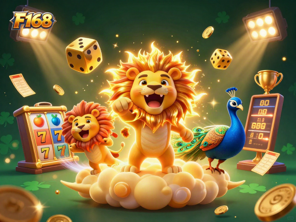 Win big with F168's engaging casino slots featuring thrilling elements and rich rewards.