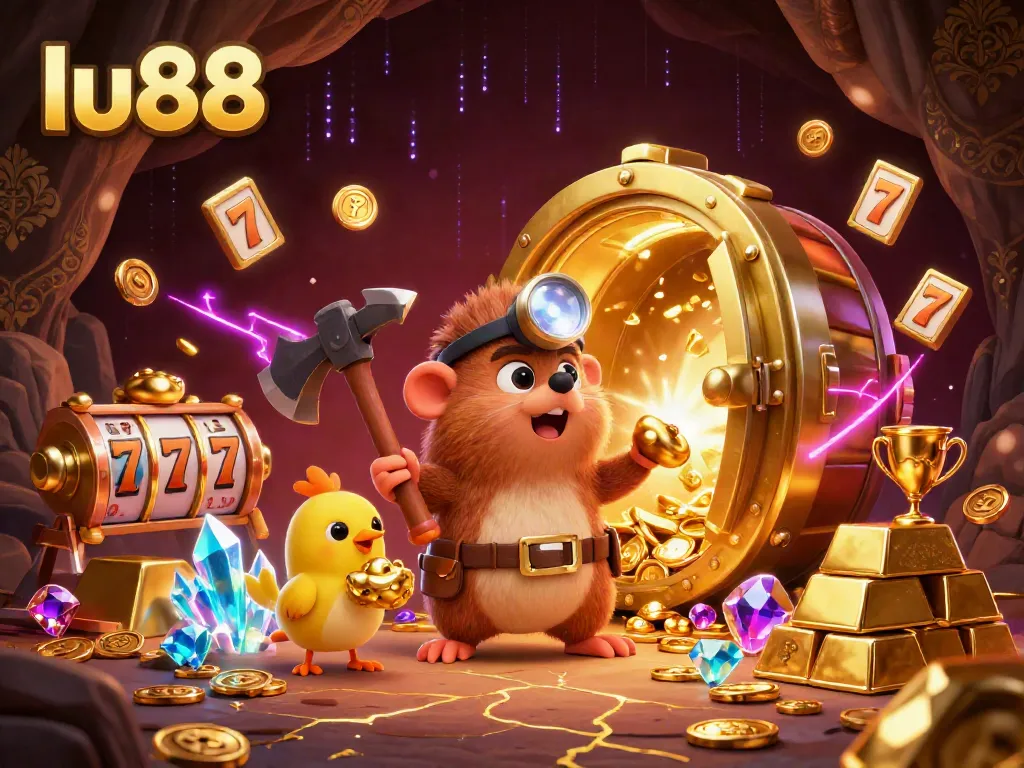 Join the adventure with lu88's treasure hunter mole as he uncovers hidden slots and jackpots.