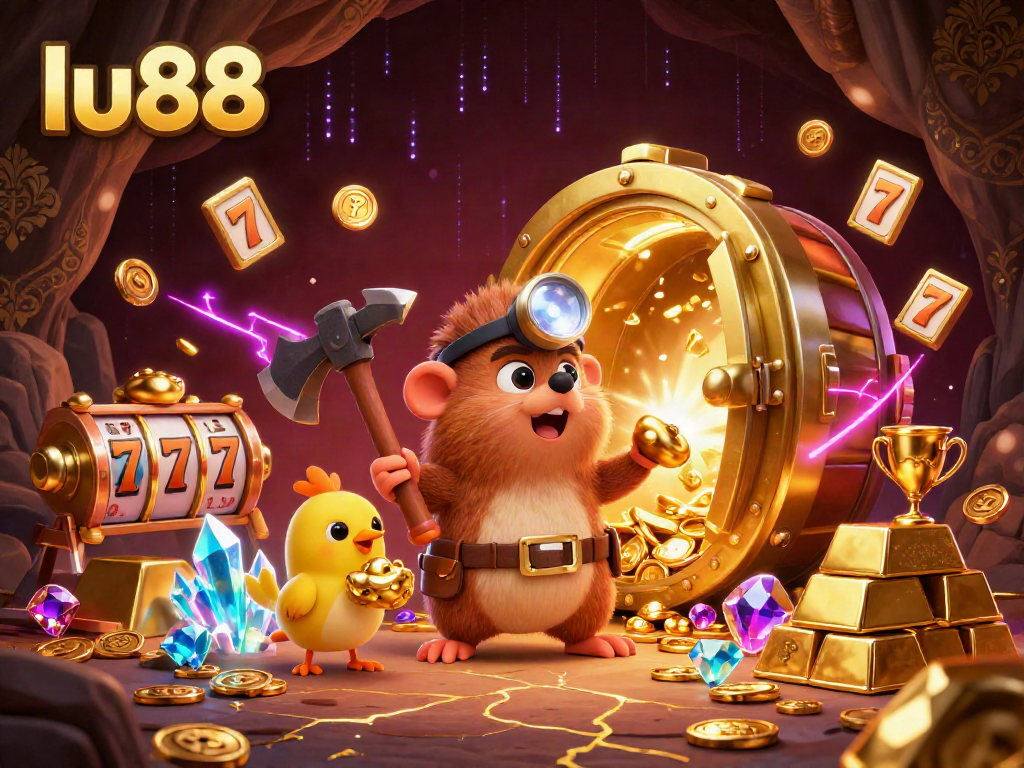 Join the adventure with lu88's treasure hunter mole as he uncovers hidden slots and jackpots.
