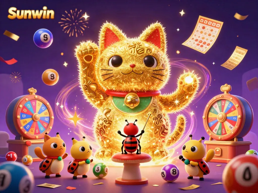 Experience thrilling gaming action with Sunwin's vibrant depiction of casino greatness.