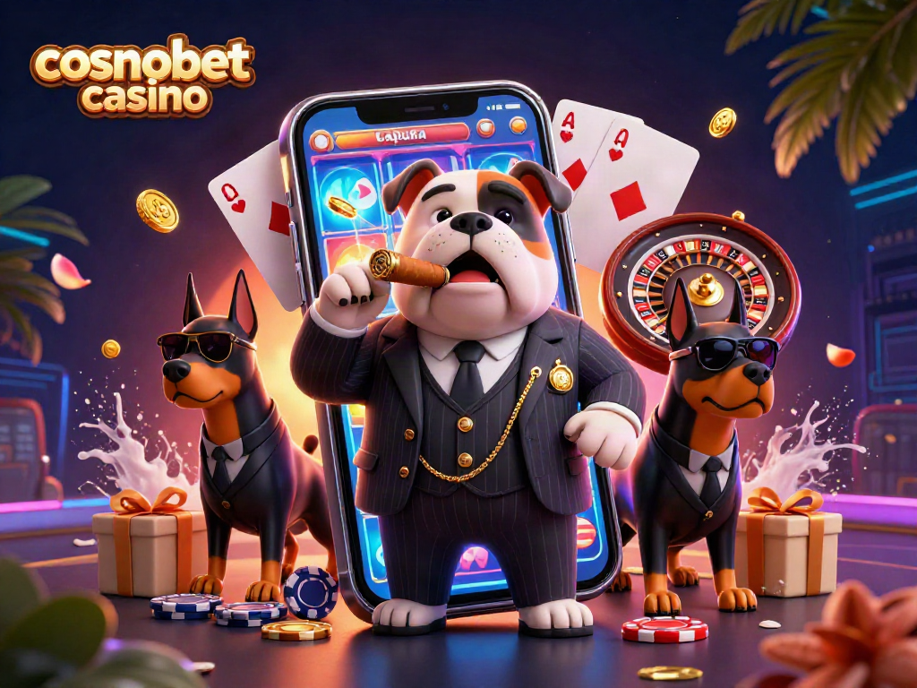 Engage in thrilling gaming at cosmobet casino with a vibrant scene of exciting action.