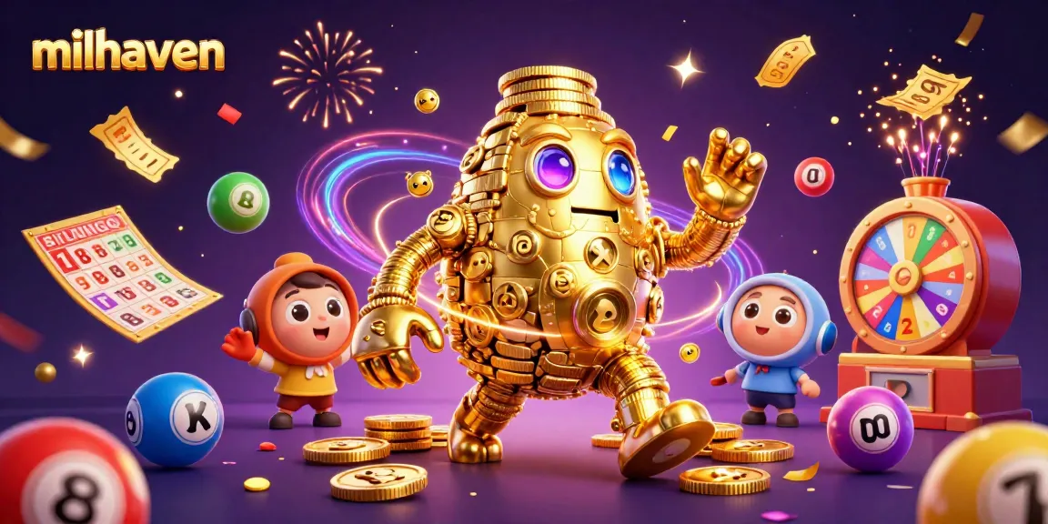 Experience thrilling gameplay at milhaven with colorful casino elements engaging players in a vibrant, richly detailed scene.