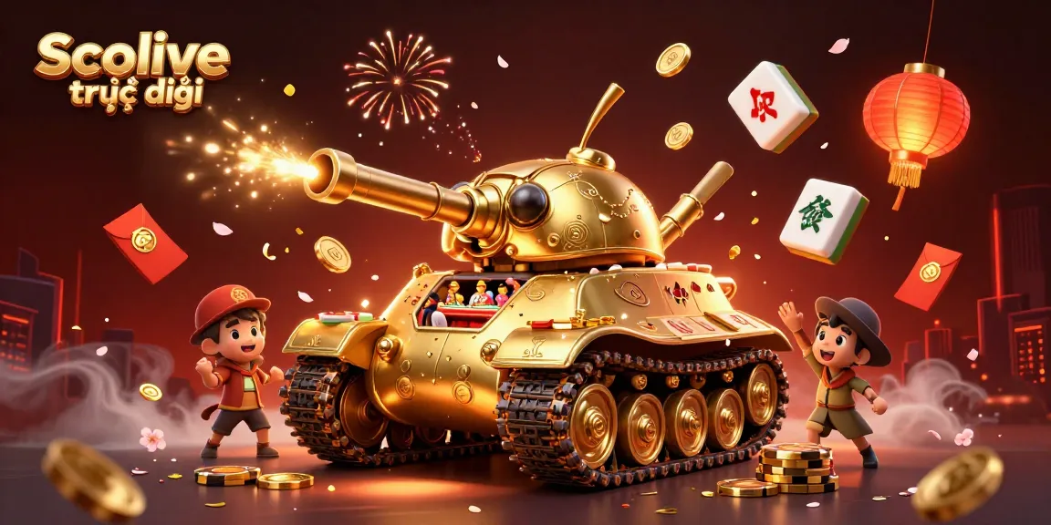 Engage with Socolive trực tiếp and reveal the rich 3D casino world amidst golden confetti and dynamic game elements.