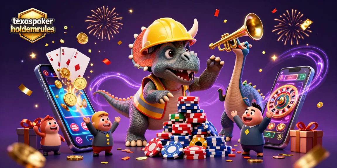 Immerse yourself in texas poker action with vibrant symbols and engaging characters in an exciting scene.