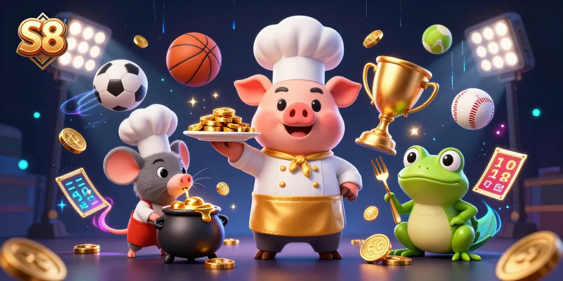 S8 offers thrilling sports betting with dynamic action and gold coin rewards.