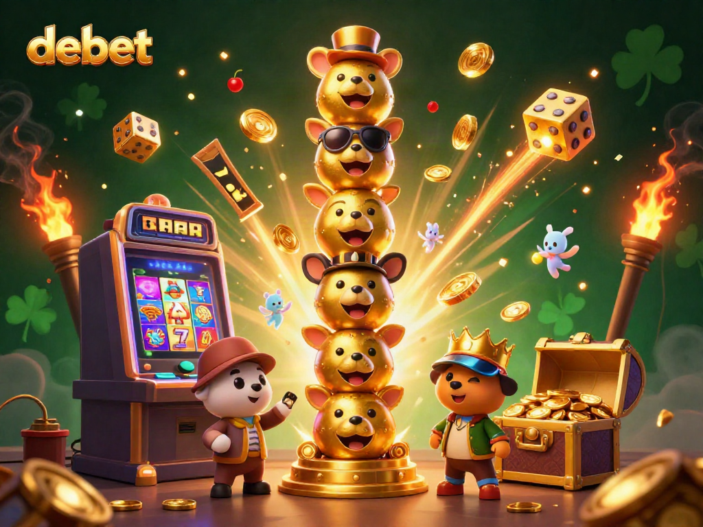 Spin the reels at debet with a vibrant explosion of jackpots and casino action.