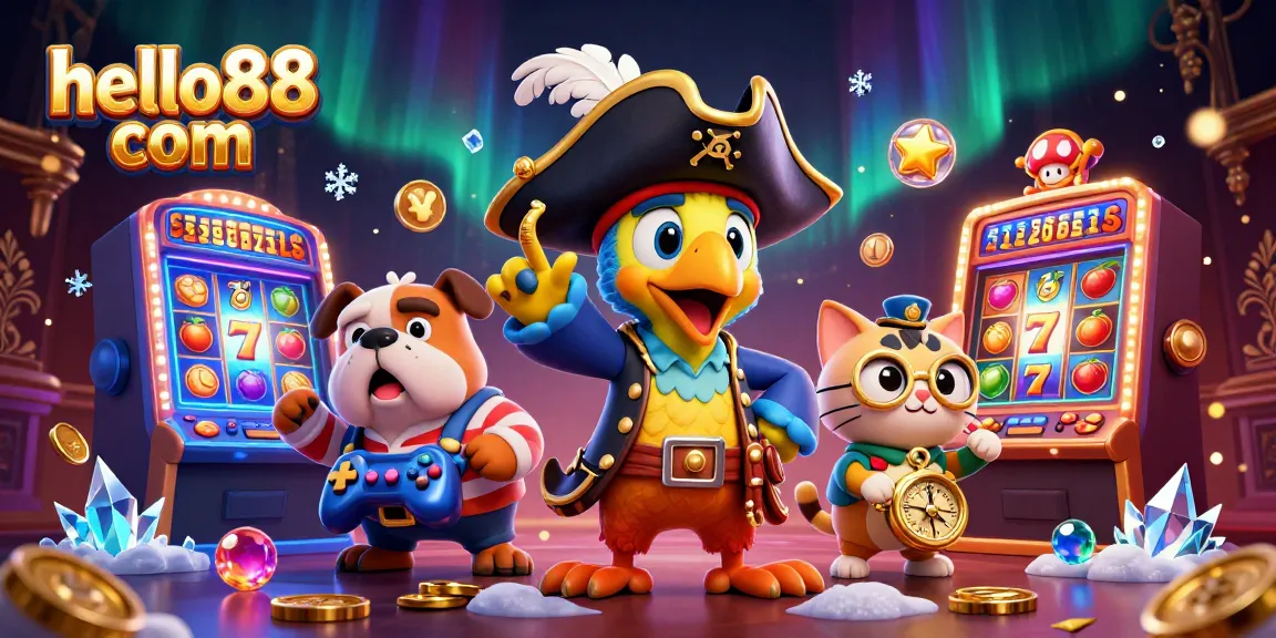 Experience fun and excitement at hello88 com while playing vibrant slot games against a lively backdrop.