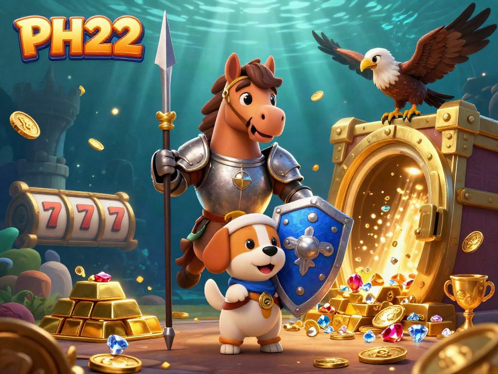 Win big at PH222 with a magical medieval casino adventure featuring brave knights and treasures!