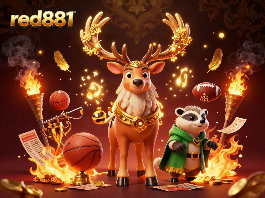 Experience the excitement of sports betting with red881, featuring dynamic characters and thrilling gaming elements.