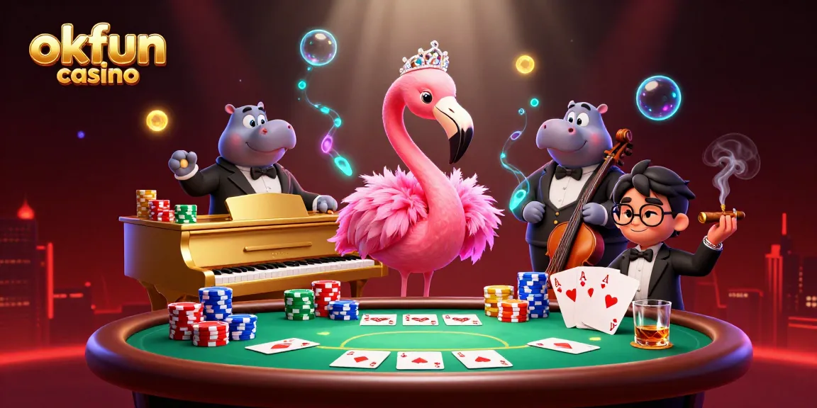 Experience the thrill of okfun casino with vibrant characters and captivating gameplay.