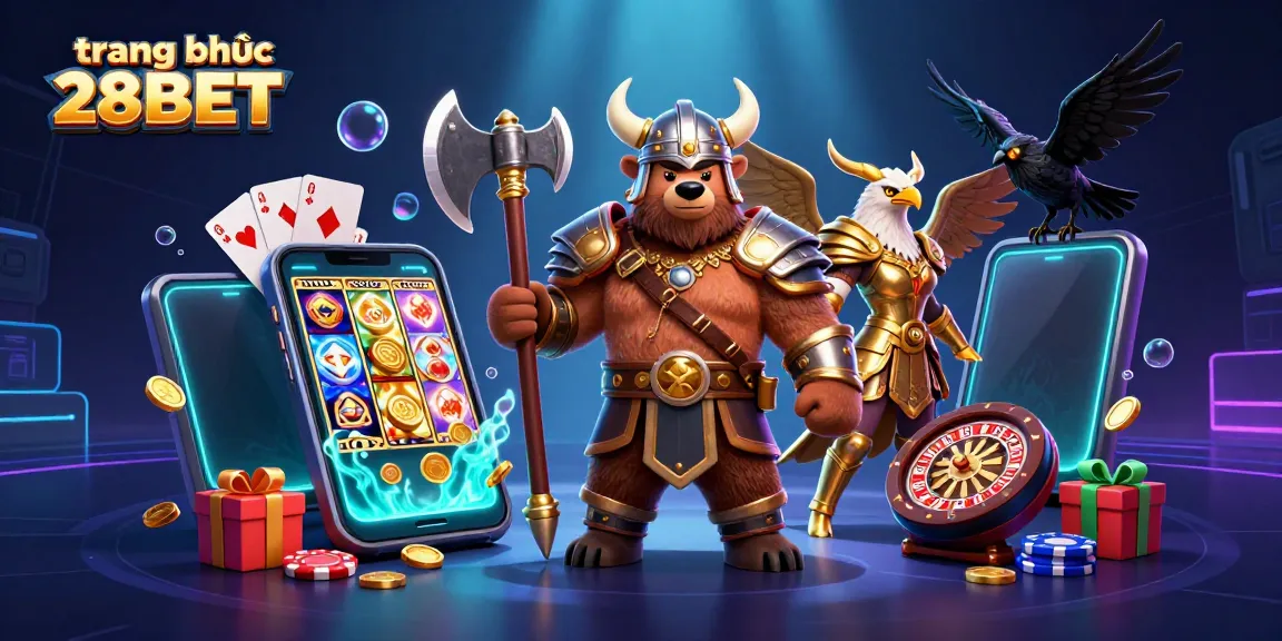 Engage in thrilling action at trang chủ 28BET with exciting slot games and vibrant winnings.