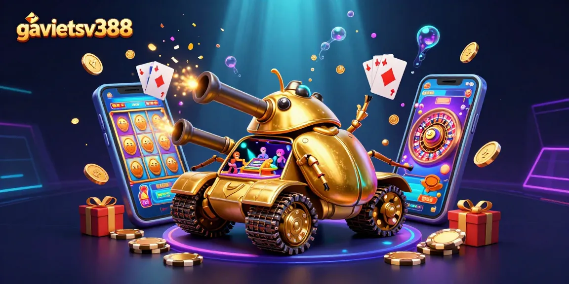 Experience gaming excitement at gavietsv388 with vibrant 3D scenes of interactive casino action.