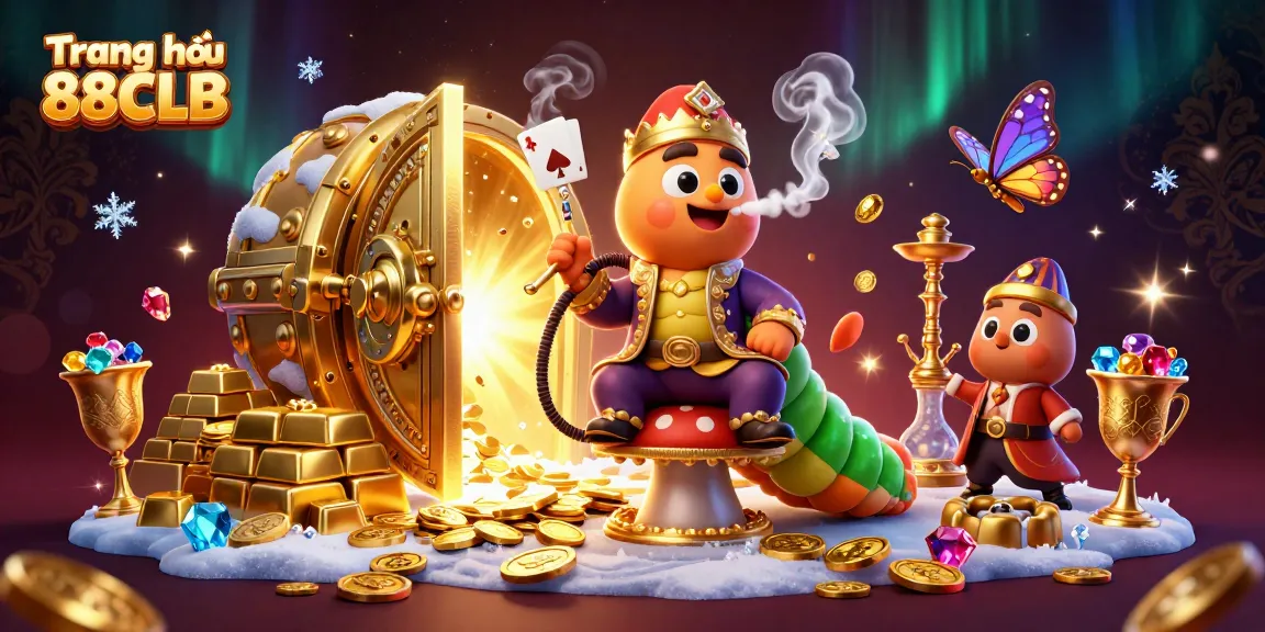Experience the excitement of Trang chủ 88CLB with vibrant casino elements showcasing poker and gems.