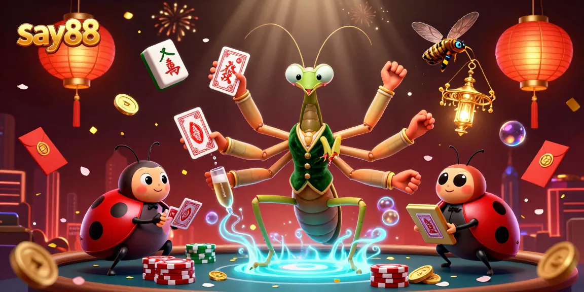 Experience thrilling gameplay at say88 with vibrant characters and dynamic casino elements.
