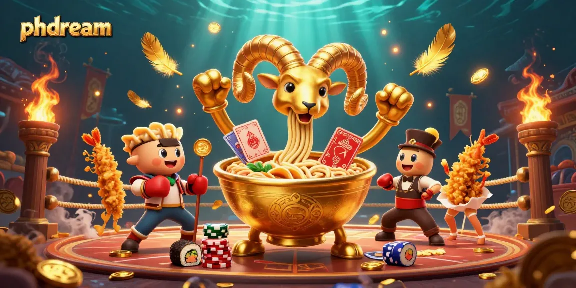 PHDREAM platform showcases engaging cartoon scene with dynamic casino elements and vibrant characters.