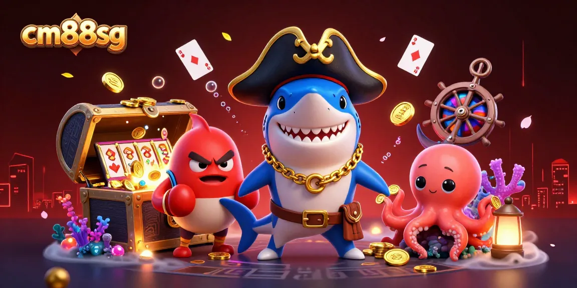 Engage with cm88sg's online casino adventures featuring thrilling characters and vibrant gaming elements.