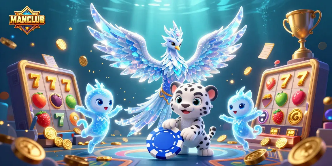 Win big with MANCLUB's exciting slot games featuring vibrant characters and thrilling action.