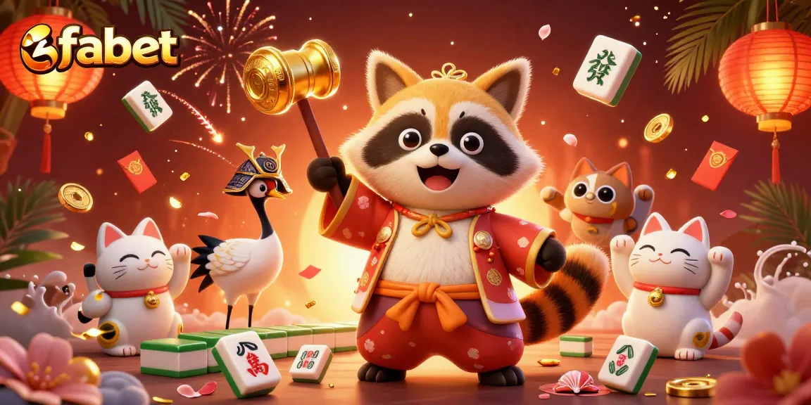 Experience thrilling gaming action at fabet with lively characters and vibrant casino elements.