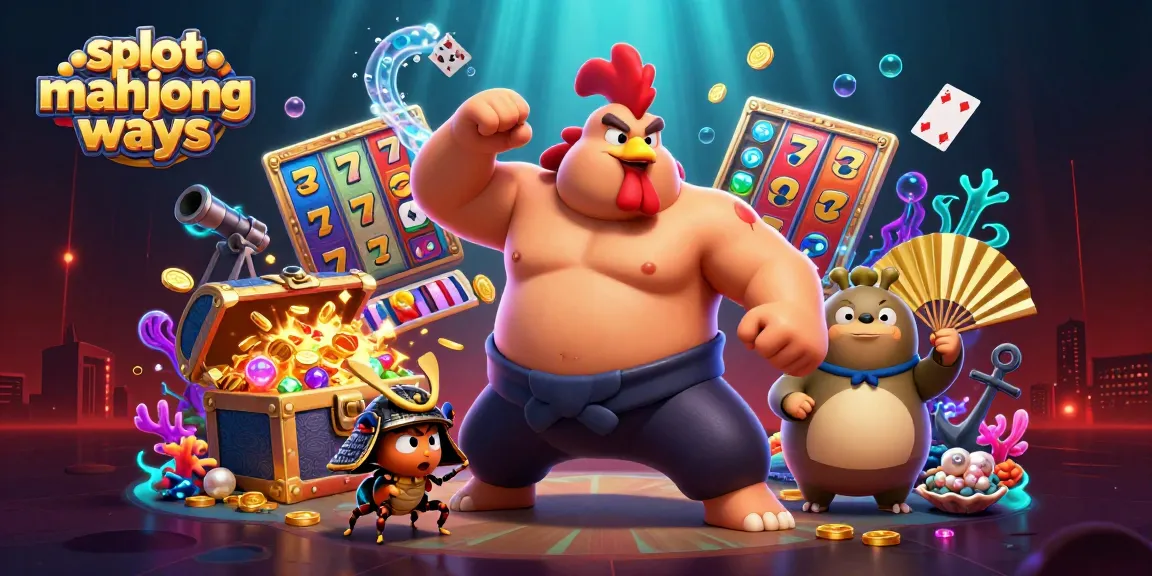Engage in the excitement of slot mahjong ways with high-stakes action featuring a powerful rooster, tiny samurai cricket, and a tanuki announcer.