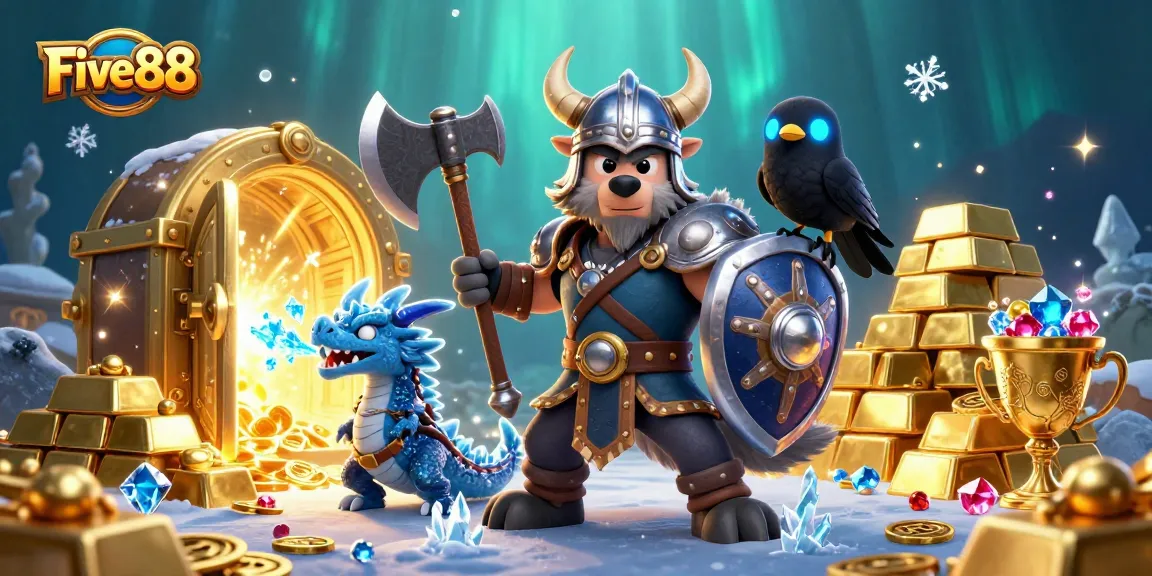 Engage with Five88's thrilling slots and gems in an exceptional 3D casino illustration