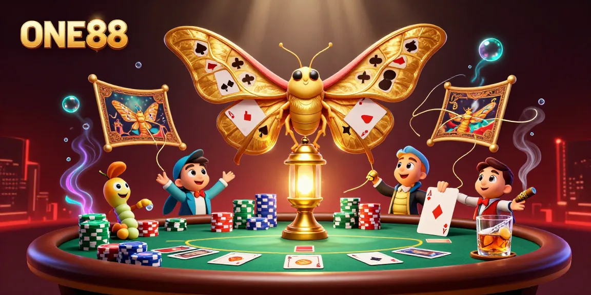 Experience thrilling gaming at ONE88 with dazzling casino elements and vibrant 3D visuals.