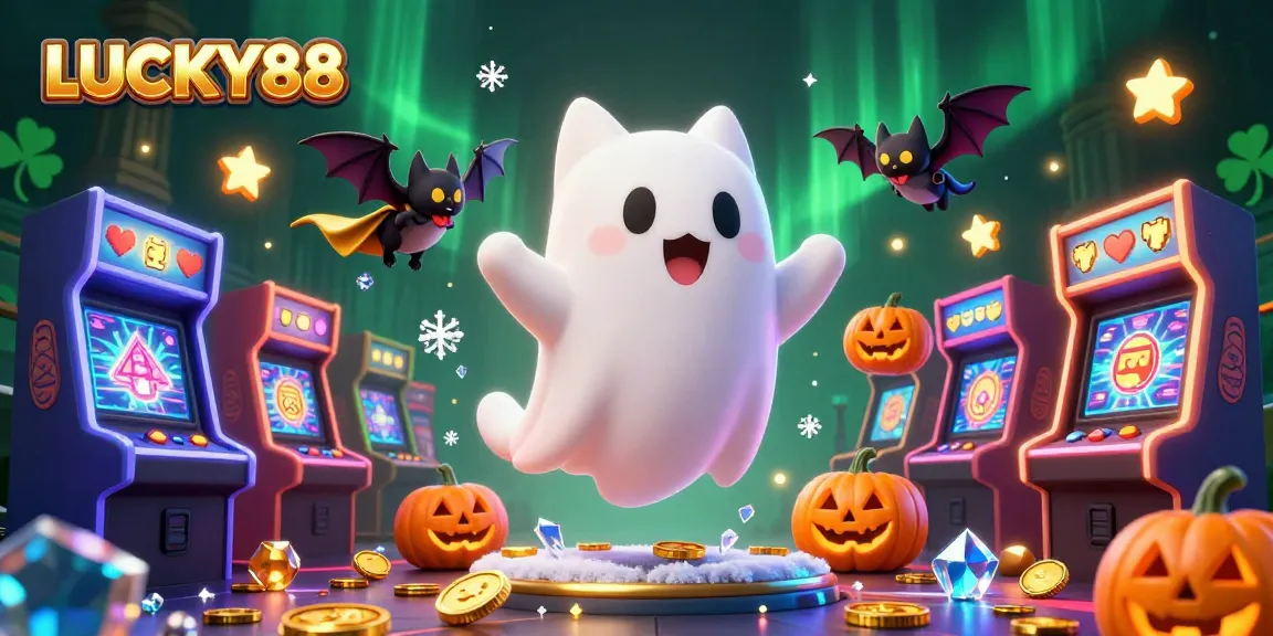 Engage with LUCKY88's haunted casino adventure featuring dynamic game elements and rich graphics.