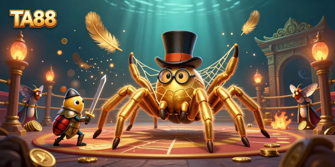 Engage in the dynamic TA88 casino adventure with vibrant characters in a rich scene.