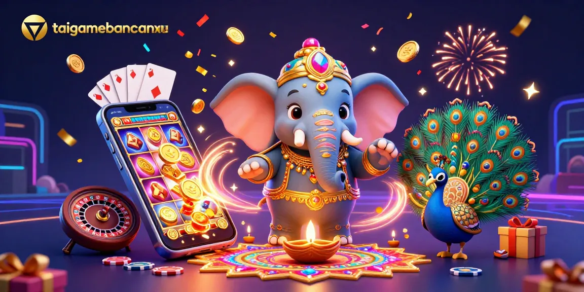 Engage with exciting taigamebancaanxu by experiencing vibrant casino-themed illustration.
