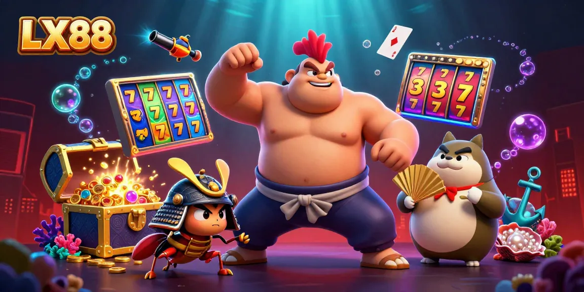 LX 88 brings casino action to life with exciting game elements in a vibrant underwater scene.