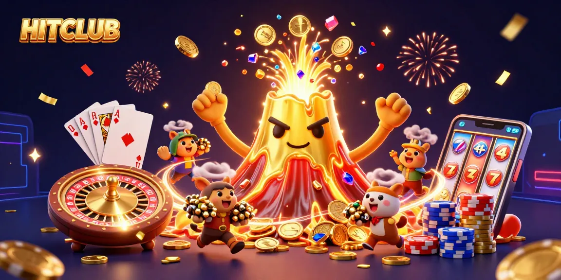 HITCLUB unleashes a vibrant gaming experience featuring treasure-hunting animals and sparkling gems.
